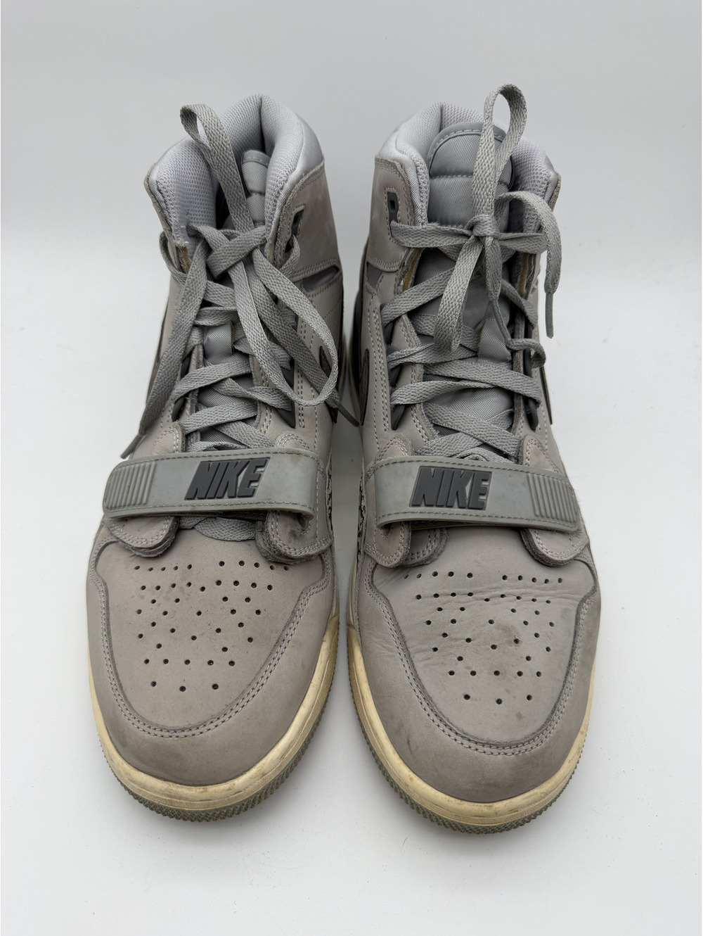 Nike Air Jordan Legacy 312 High Top Sneakers Gray Size 13